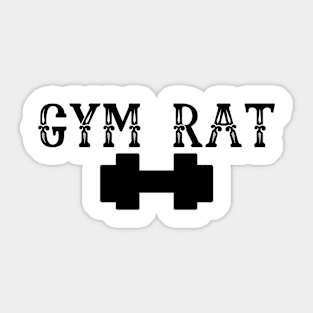 gym rat forlife Sticker